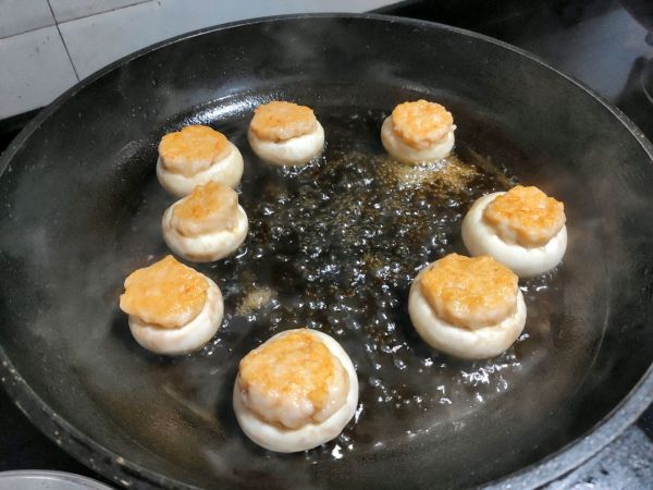 芝士口蘑酿虾滑