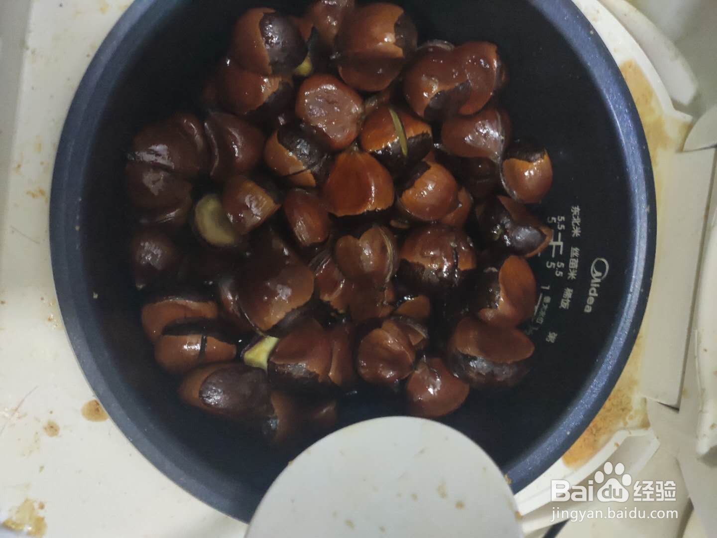 电饭锅做栗子