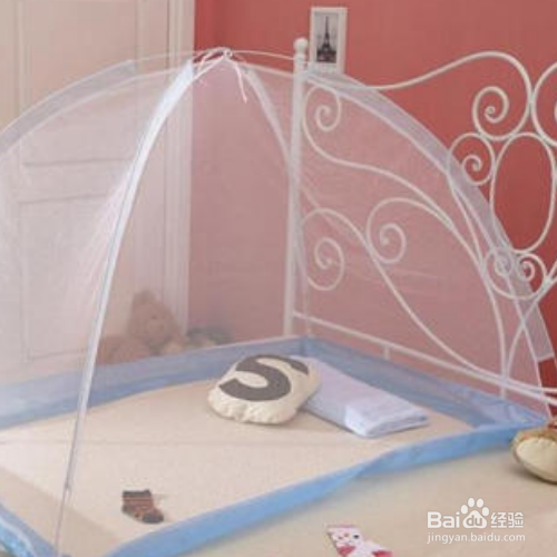 上铺没有支架怎么装蚊帐