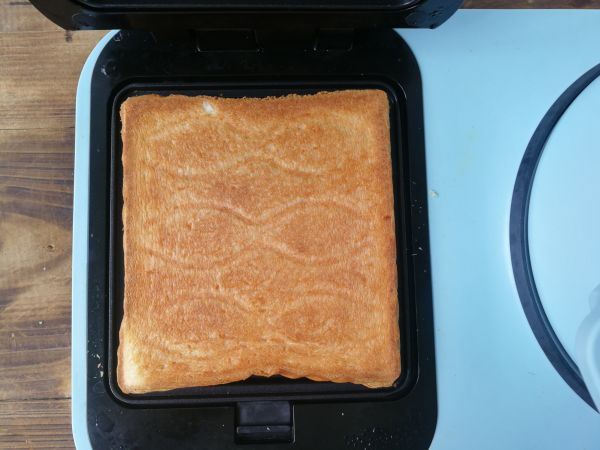 咸蛋黄米饭三文治