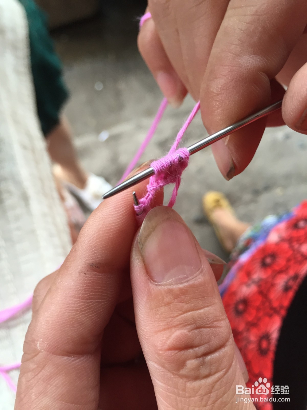基础针织毛线排针与平针如何打？