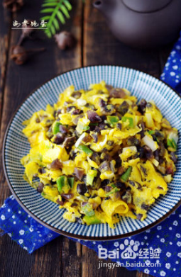 海参跑蛋的制作教程