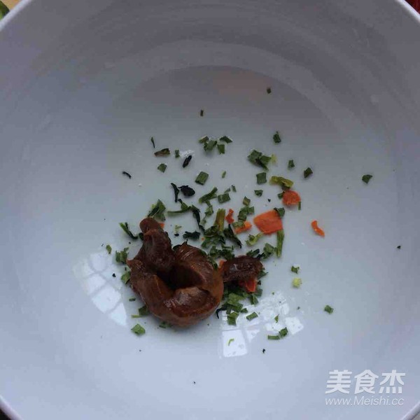 菜叶肉丸煮泡面