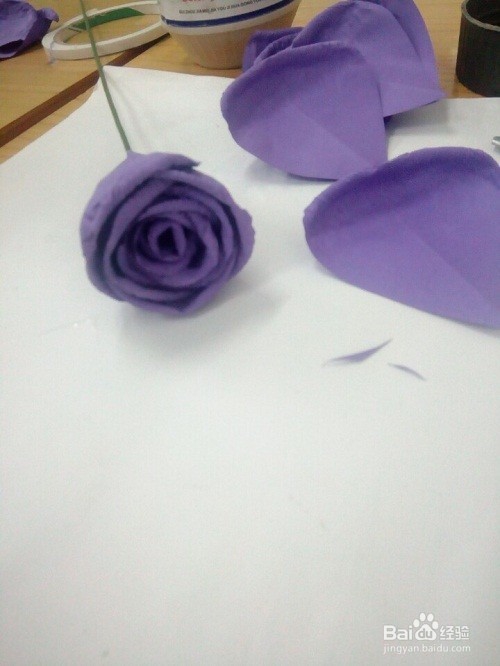 手工制作---玫瑰花