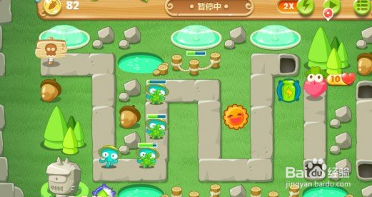 保卫萝卜2地下庄园D1攻略 飞机轻松清道具