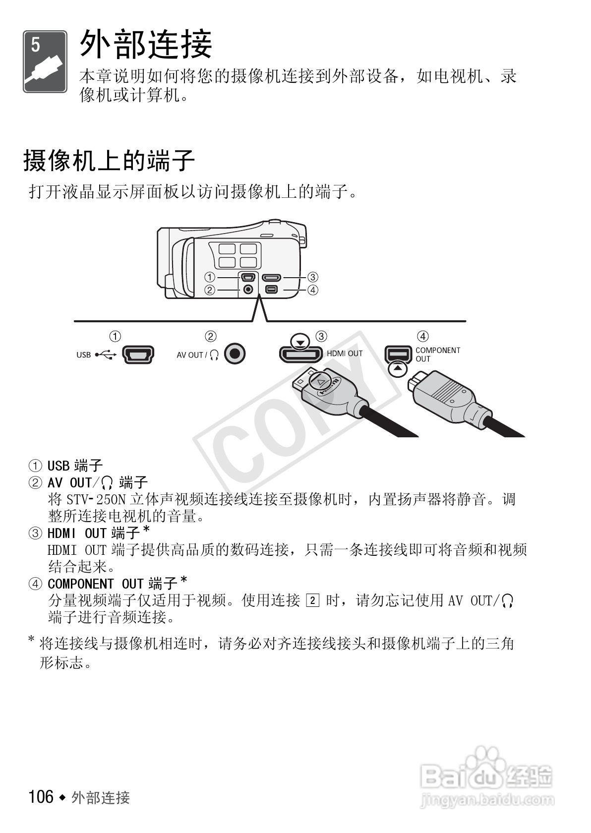 佳能LEGRIA HF M400数码摄像机使用说明书:[11]