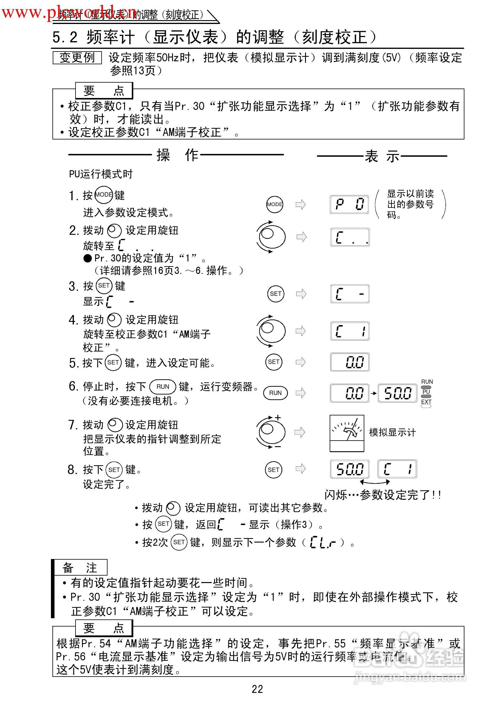 三菱FR-F500J变频调速器使用手册:[3]