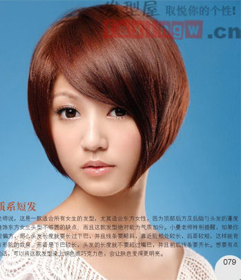 六种常见脸型与发型搭配
