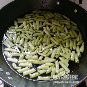 养生食补四季豆炒肉的做法