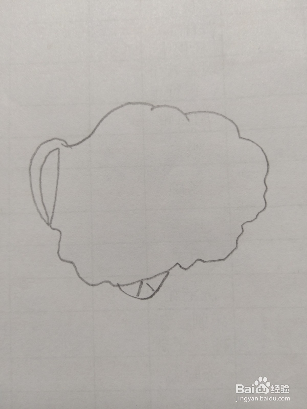 简笔画花菜画法3