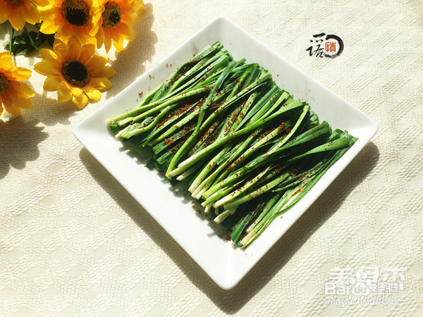 香烤韭菜的做法