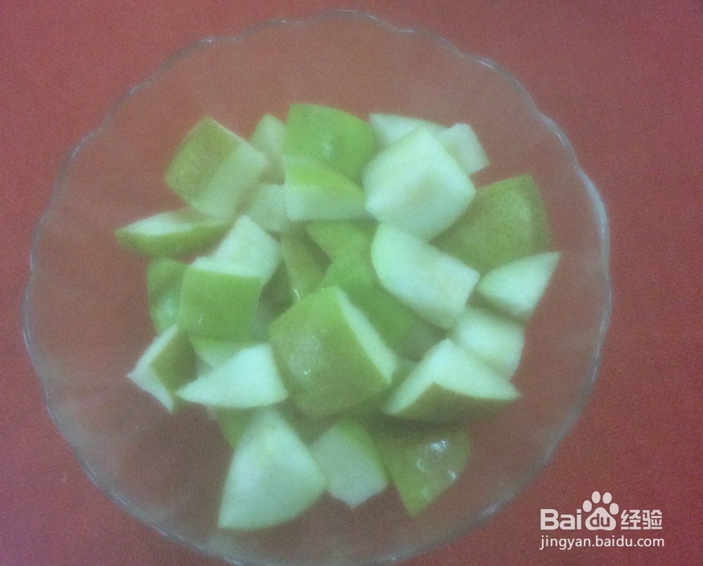 姨妈给我做银耳莲子羹胶