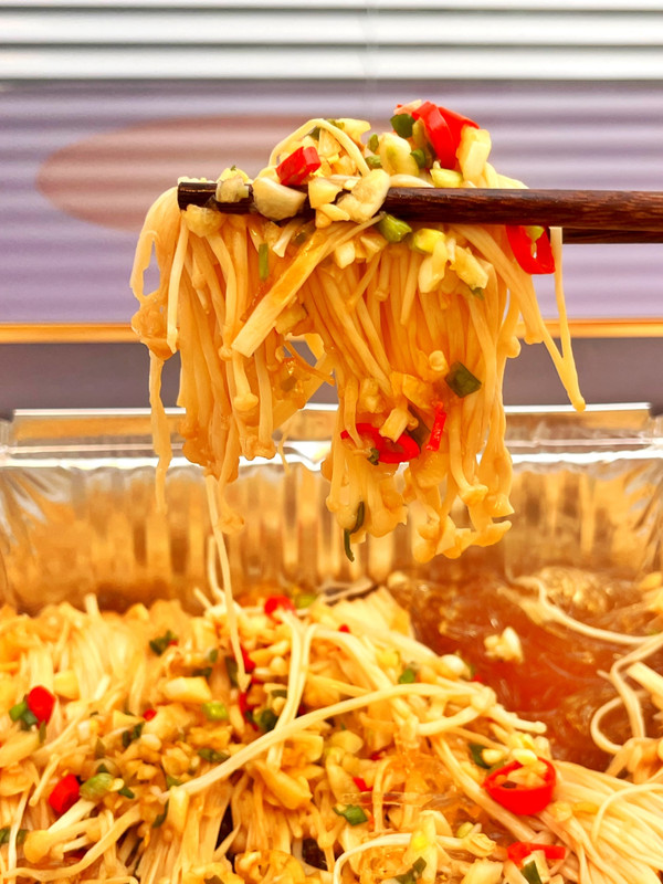 蒜蓉粉丝金针菇