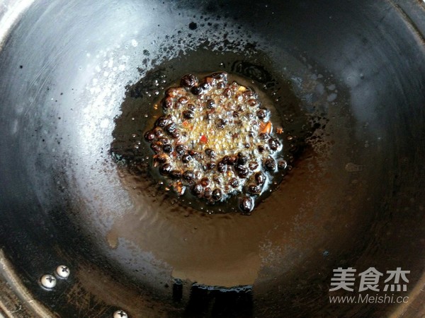 豆豉包菜炒粉条