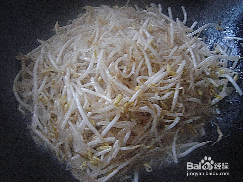 葱香绿豆芽——舌尖上的家常味道