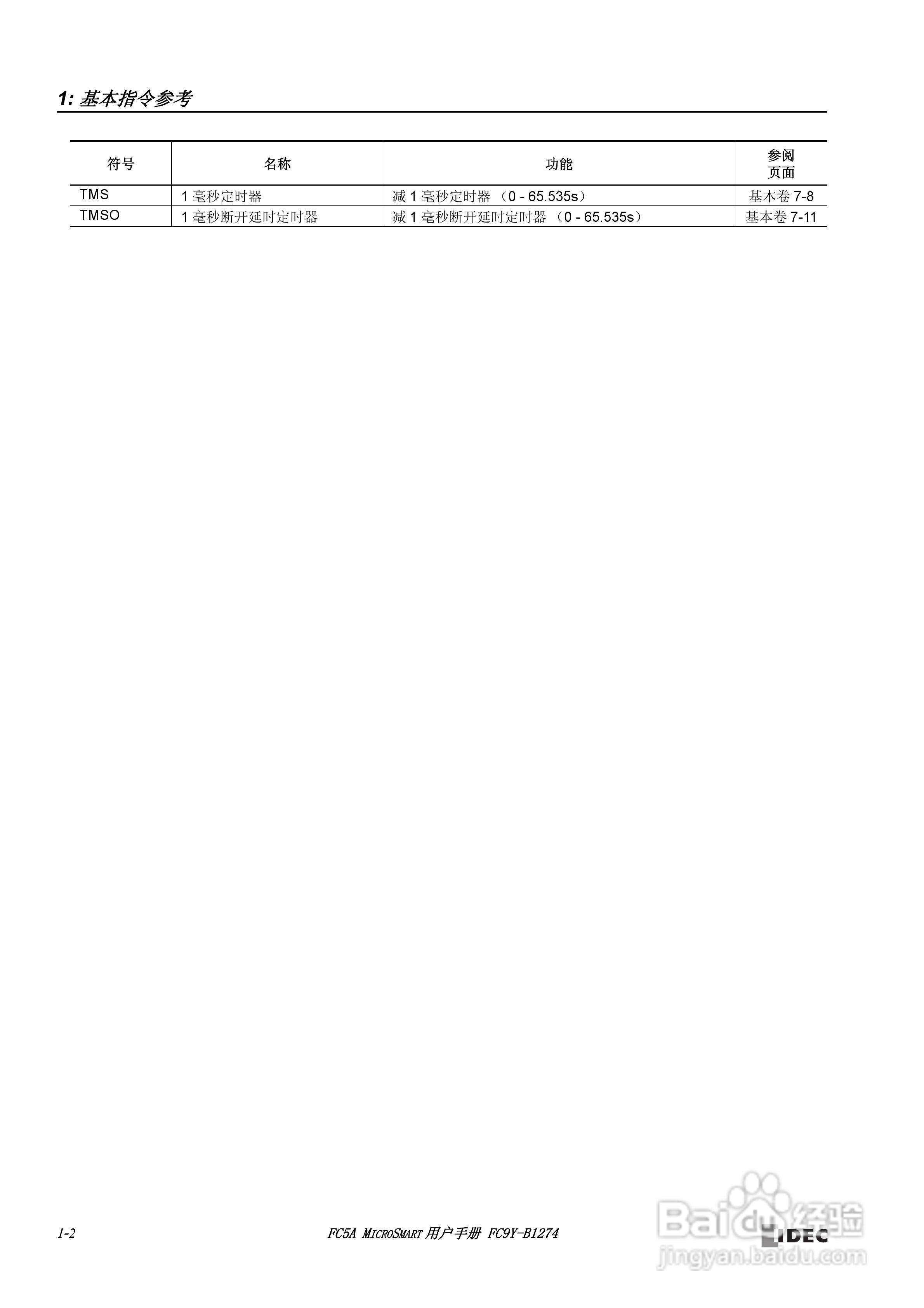FC5A型可编程控制器_显示器使用说明书:[2]