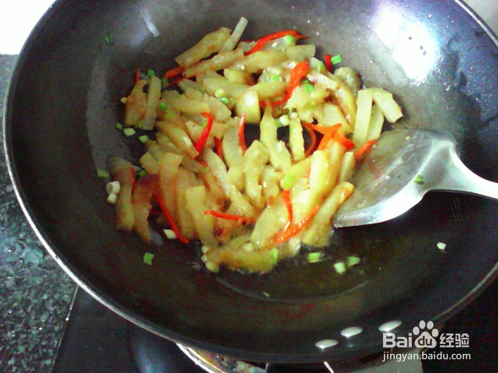 柚皮蒜辣三鲜菜