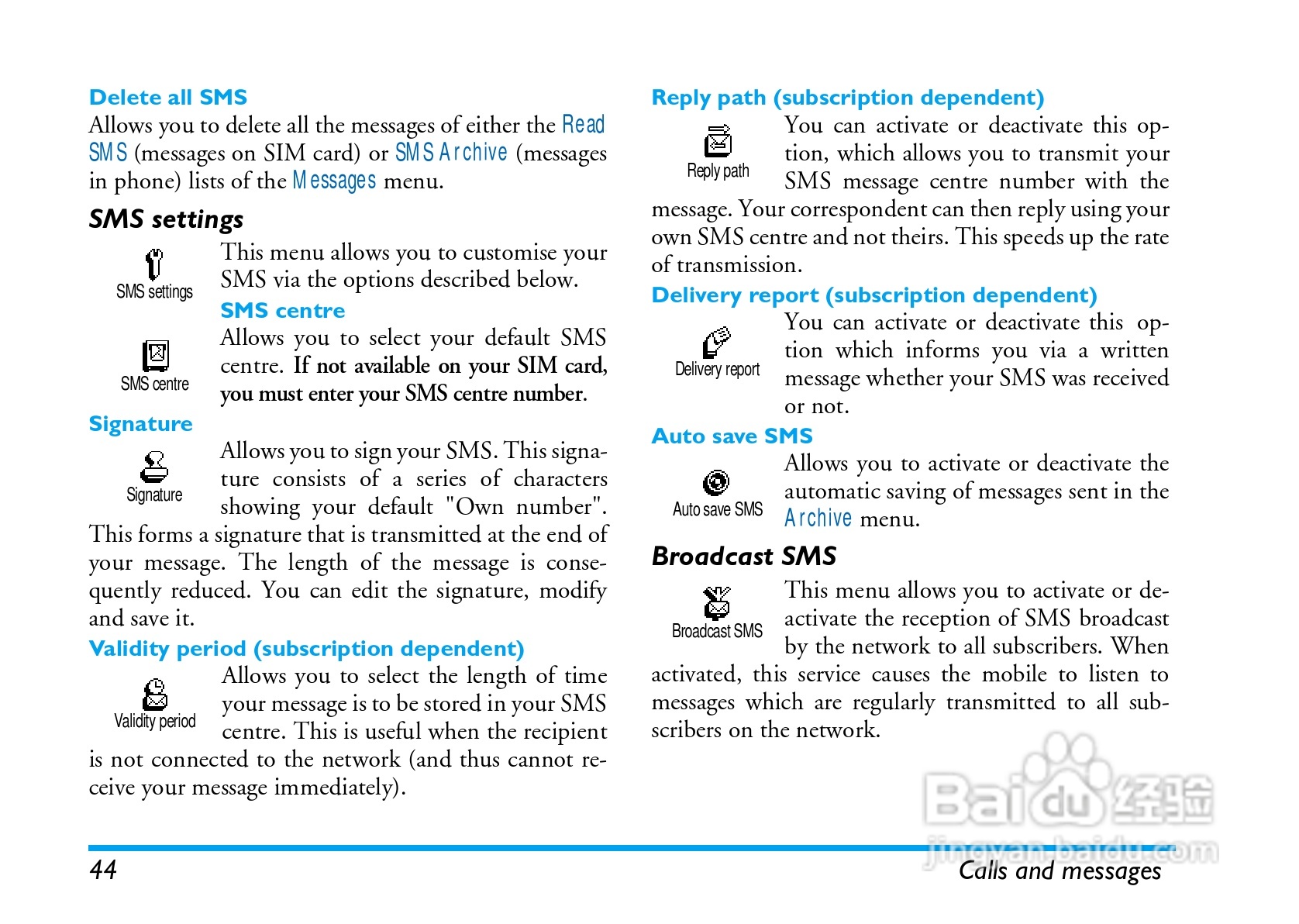 飞利浦手机CT8998/ASCCANCN型使用说明书:[5]