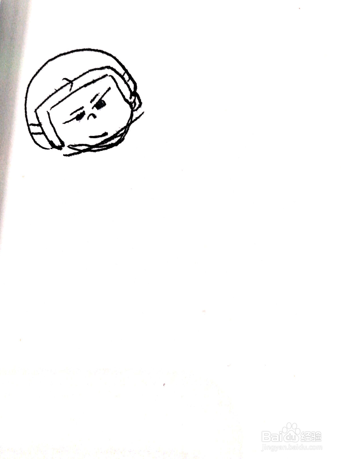 钢架雪车运动员线描画怎么画