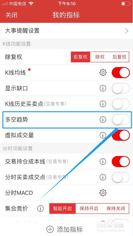 财通证券如何开启多空趋势