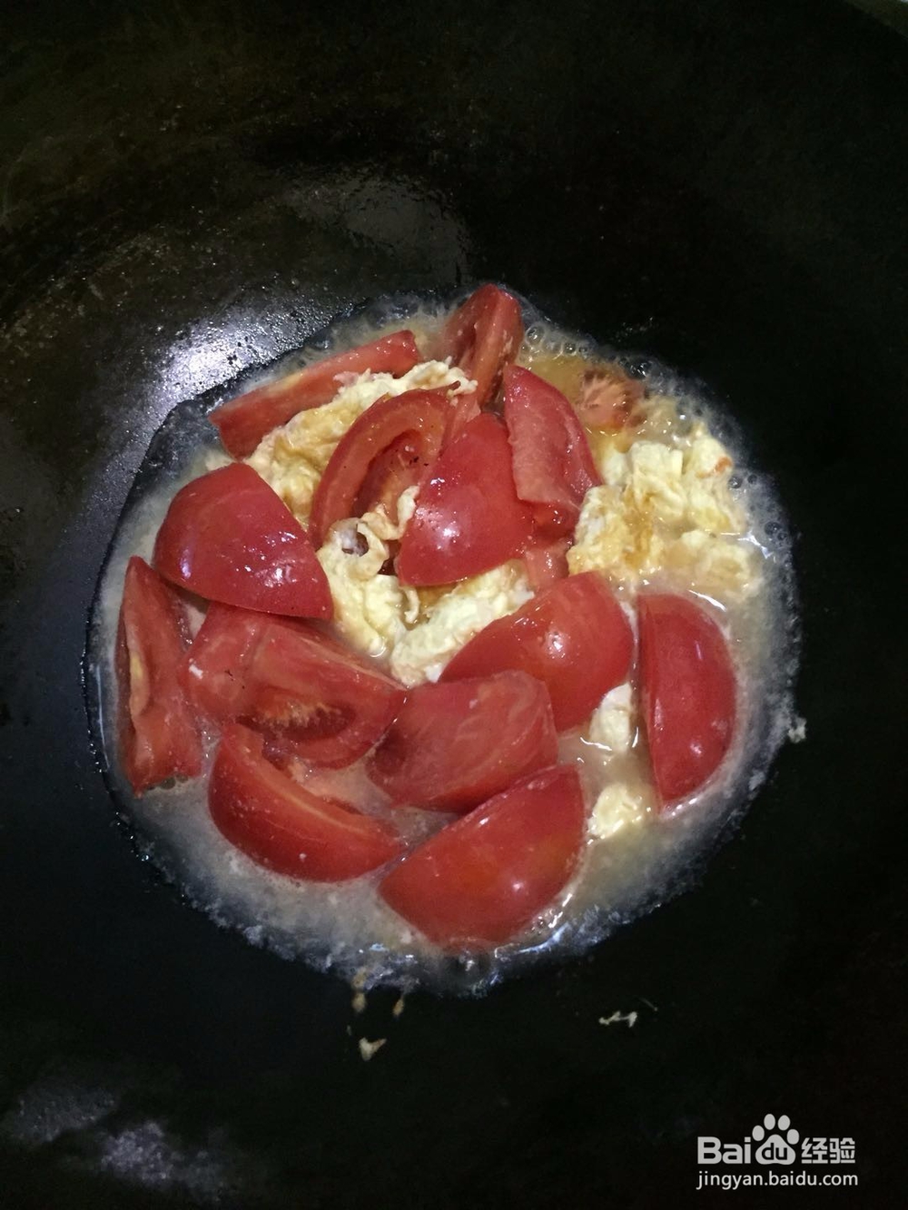 西红柿炒鸡蛋的做法