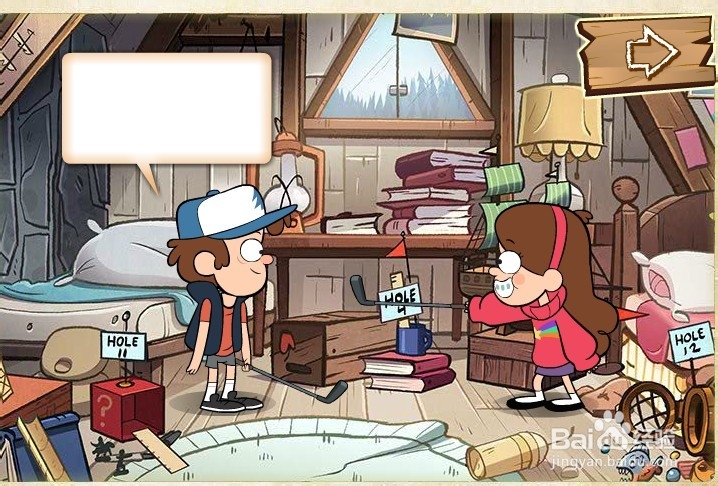 兄妹高尔夫赛小游戏攻略