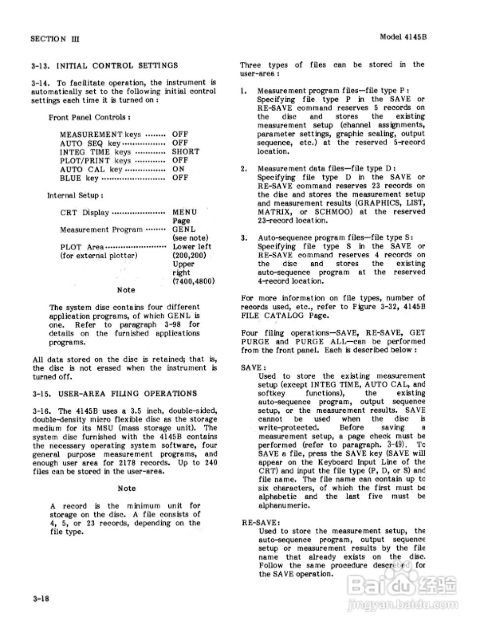 HP 4145B仪器用户使用手册:[6]