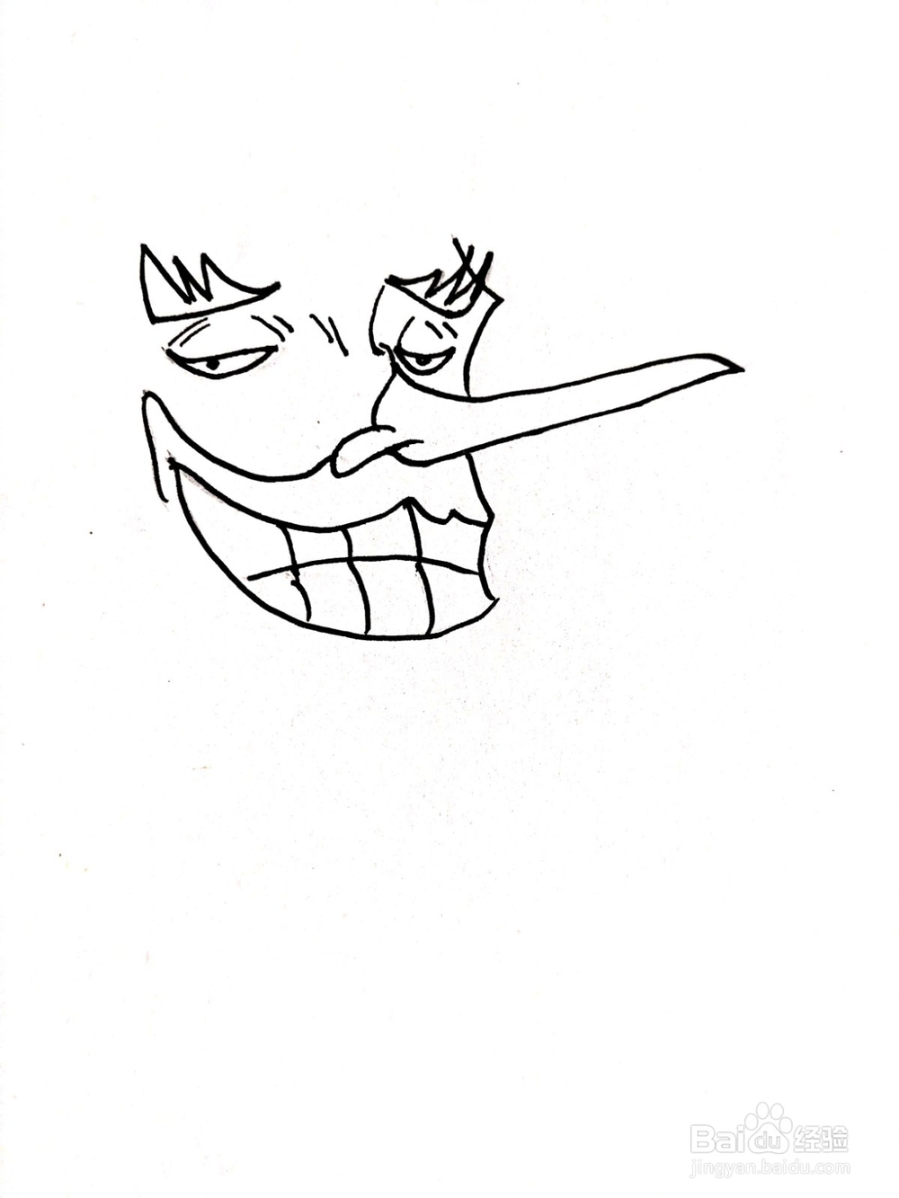 《航海王》系列之福克西简笔画