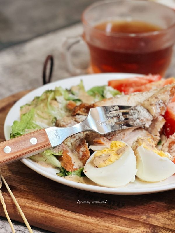 低碳水高蛋白鸡胸肉蔬菜沙拉