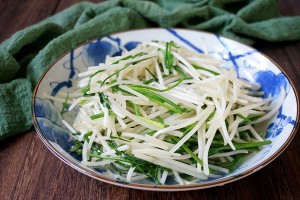 韭菜豆芽的做法