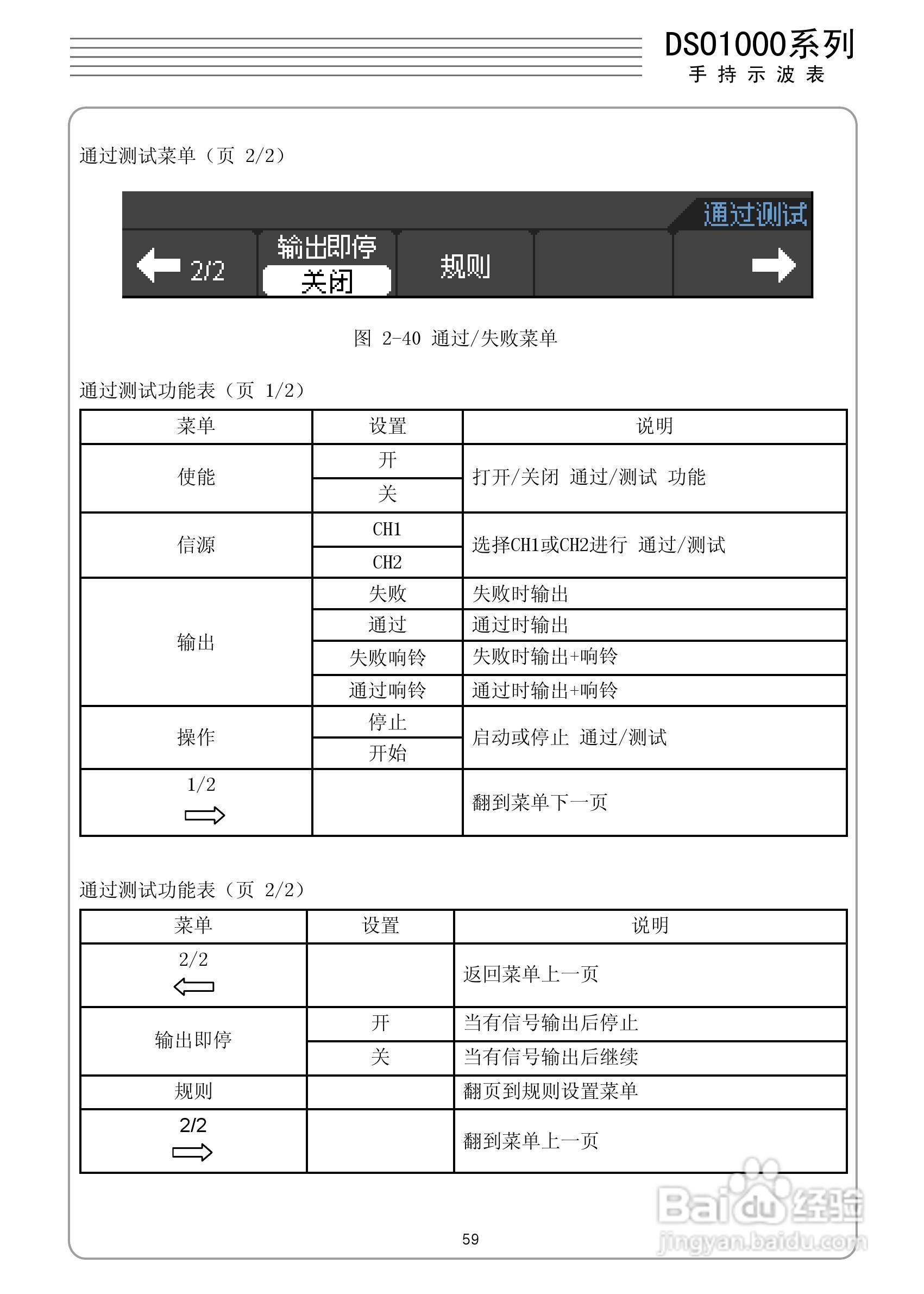 DSO1050型手持示波表/数字存储示波器/万用表使用说明:[7]