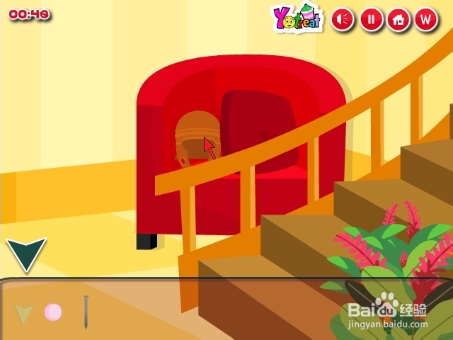 逃离神秘住宅攻略：[1]