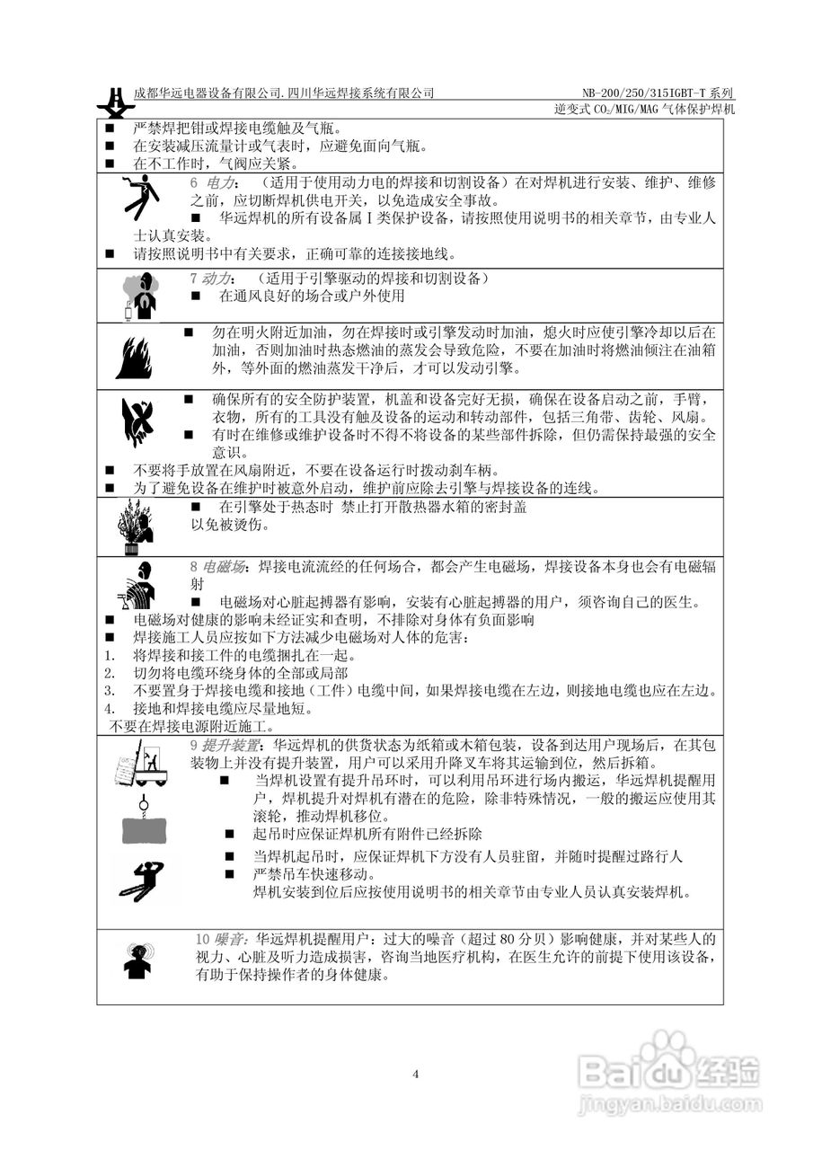 华远NB-200气体保护焊机说明书:[1]