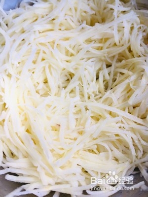 超绝美味土豆丝煎饼