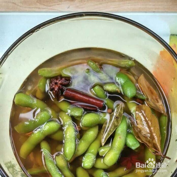 五香毛豆的做法
