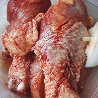 南瓜年糕烤鸡腿