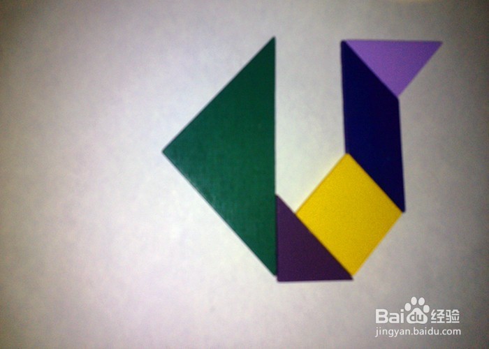 #过年#过年怎么用七巧板拼小鸟