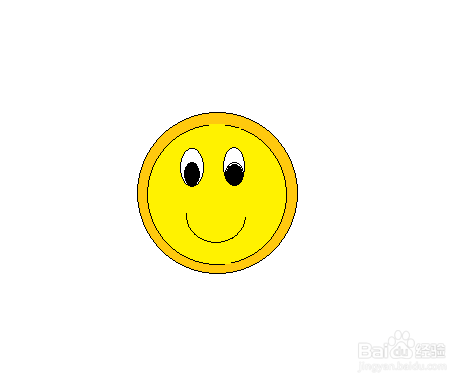 简笔画-微笑表情包的简笔画如何画