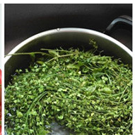 荠菜花煮蛋的做法