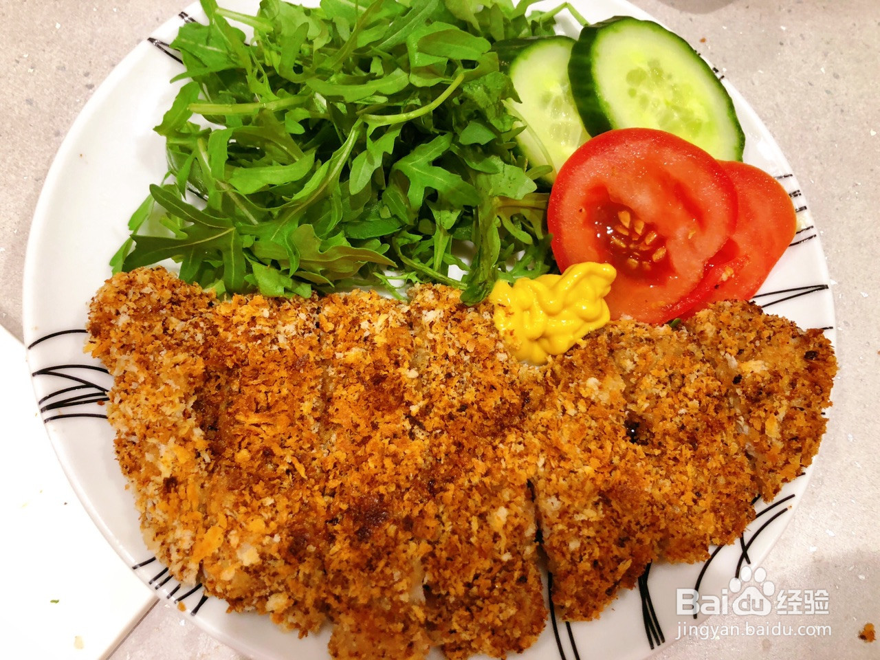 秘密非油炸日式炸猪排的做法