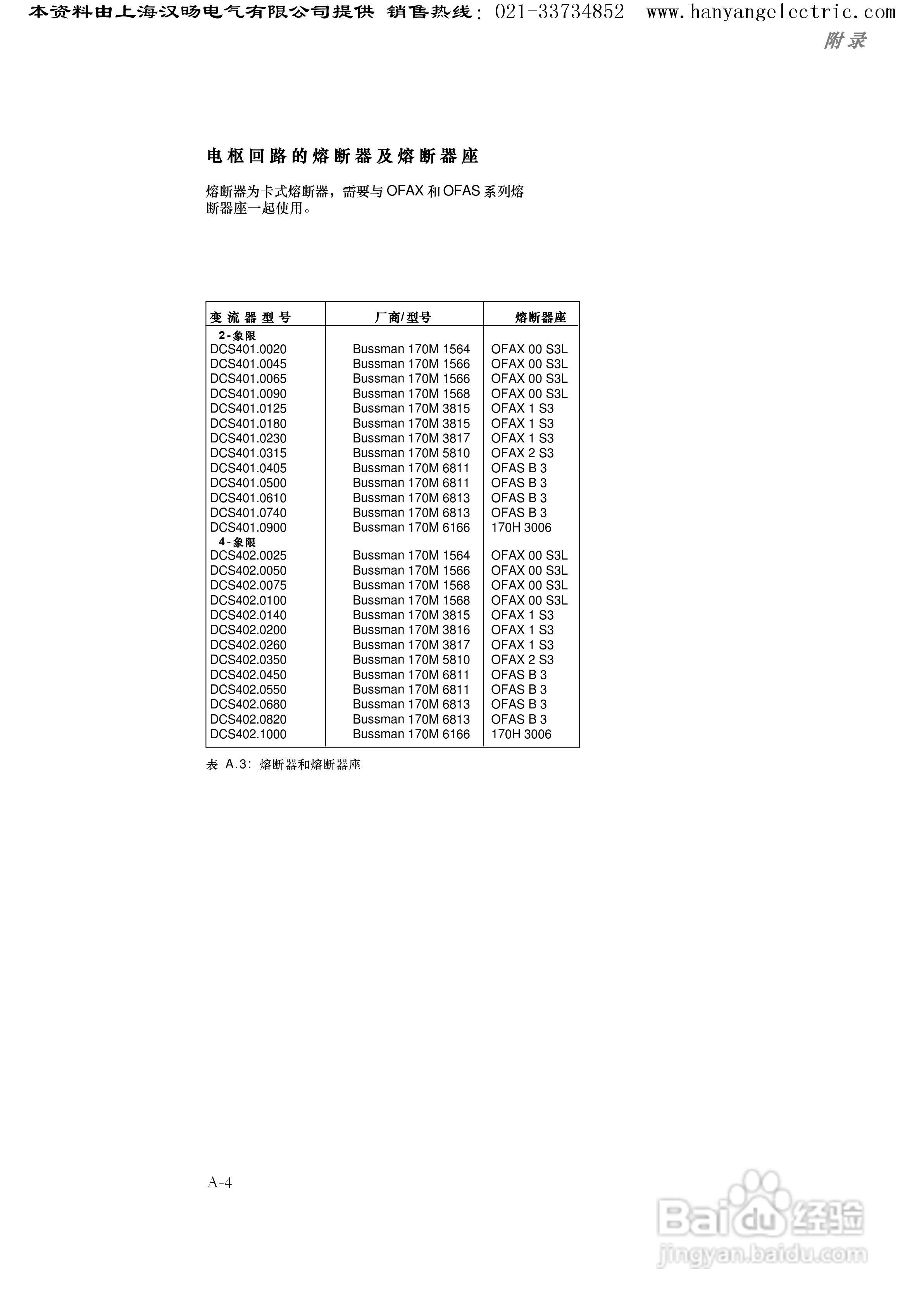 ABB DCS400直流调速器中文使用手册:[17]