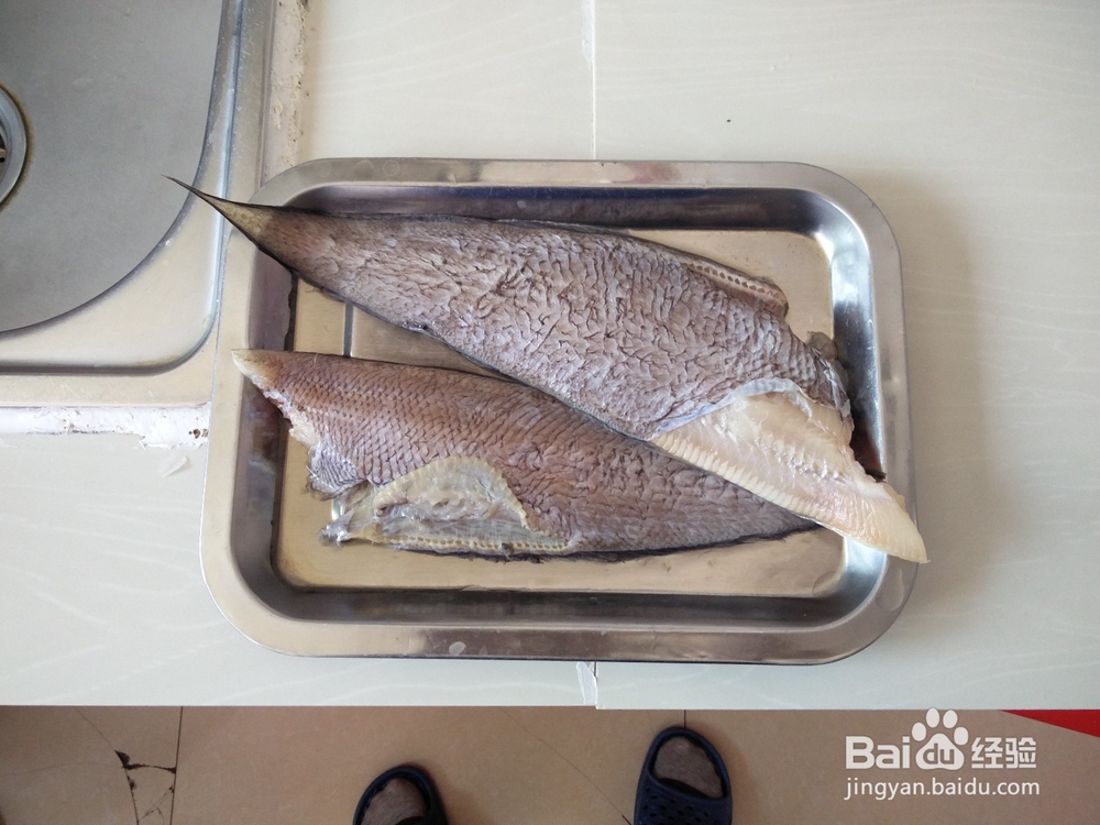 香喷喷的红烧比目鱼