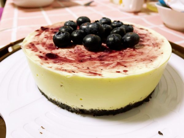 蓝莓酸奶冻芝士