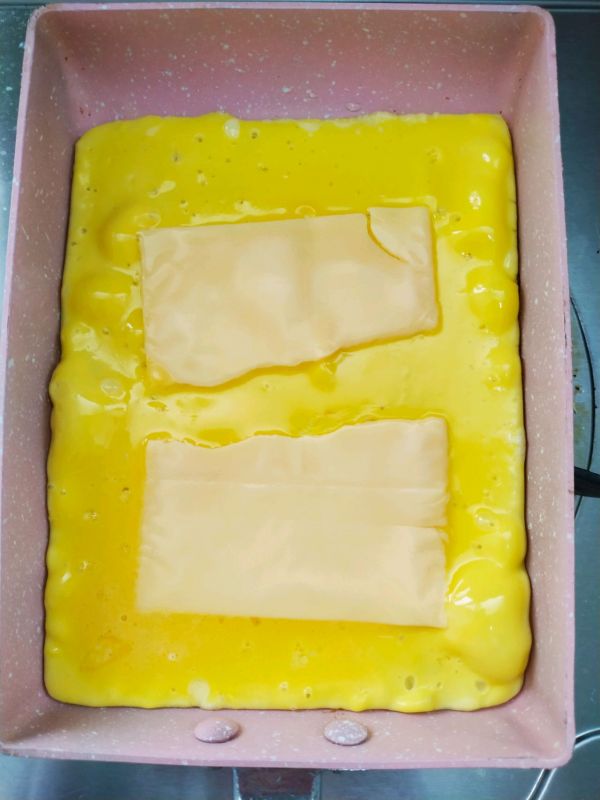 肉松芝士厚蛋烧