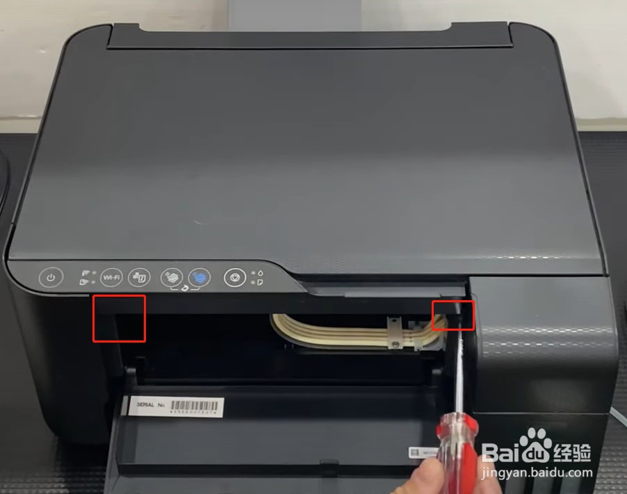 爱普生l3153喷头清洗教程