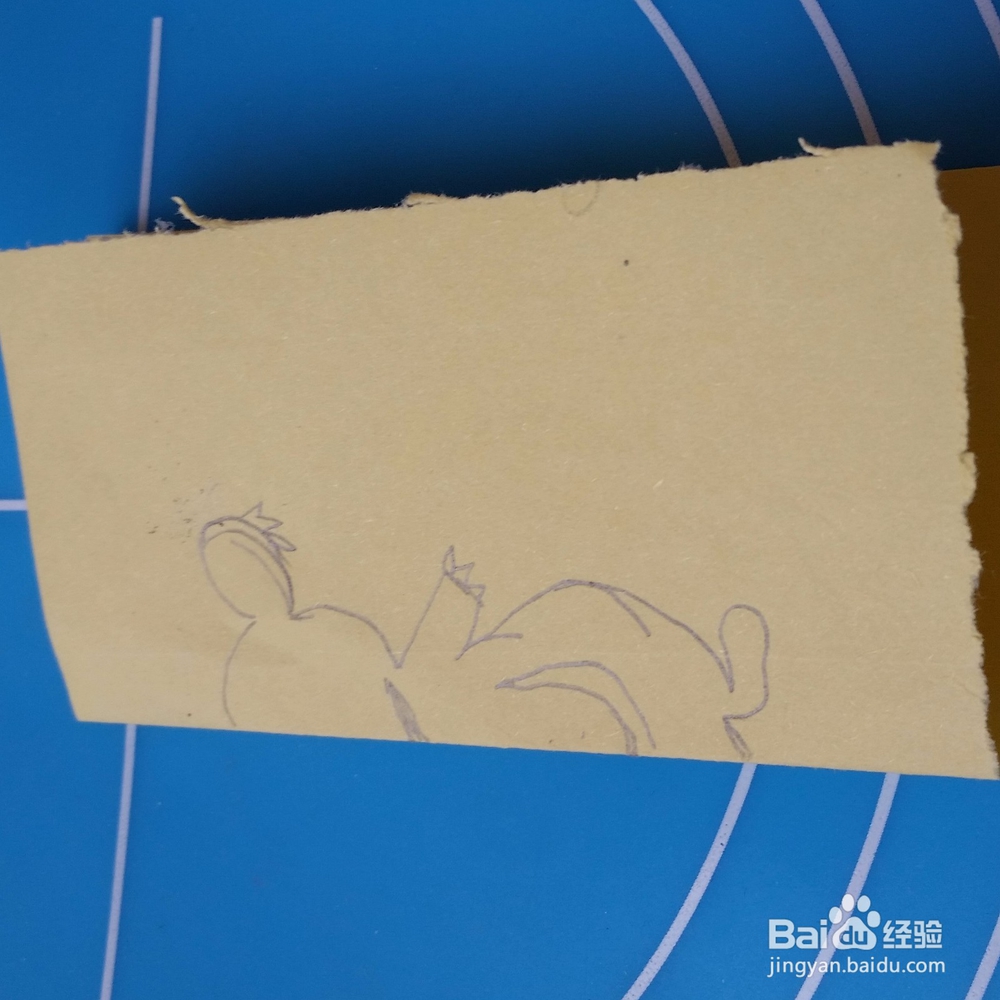 儿童手工剪纸小狗教程