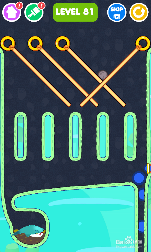 Save The Fish的LEVEL 81怎样过关？