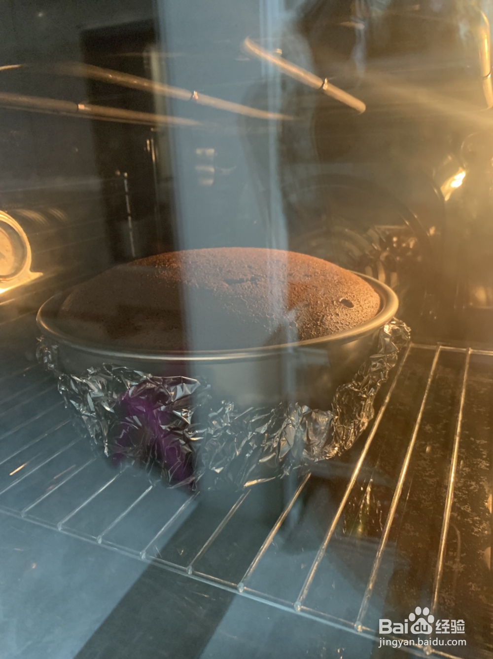 自己做巧克力戚风蛋糕