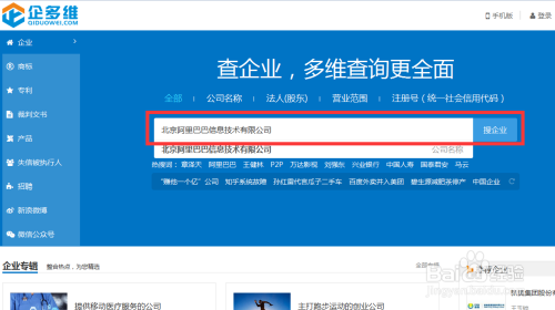 如何查询公司股东信息