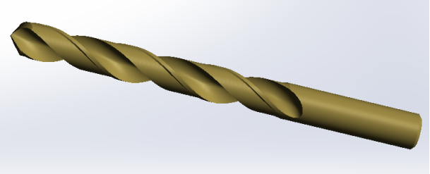 solidworks建模麻花钻实例